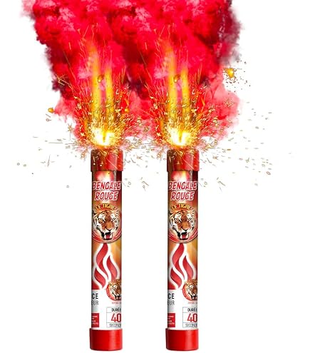 Lot de 6 Fumigènes à Main ± 120 Secondes Rouge – Déclenchement à Mèche – Fumigènes Colorés à Tenir en Main – Catégorie F1 – ZENDA CLUB Lot de 6 Fumigènes à Main ± 120 Secondes Rouge – Déclenchement à Mèche – Fumigènes Colorés à Tenir en Main – Catégorie F1 – ZENDA CLUB