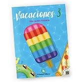 Vacaciones 3 Primaria | Lengua, mates, ingl&eacute;s y medio | Con v&iacute;deos y solucionario | Cuaderno de repaso verano para 8 a 9 a&ntilde;os