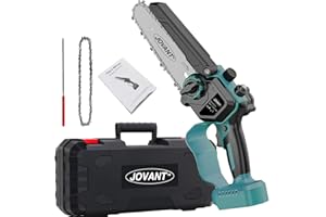 Mini Chainsaw for Makita 18V Battery(No Battery),Handheld Chainsaw,Small Chainsaw Cordless 6-Inch, Battery Powered Chainsaw for Wood Cutting Tree Trimming DIY Projects,Electric Chainsaw-JOVANT
