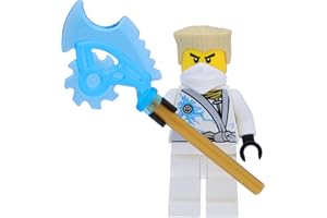 LEGO Ninjago Minifigur Zane (Techno Robe) - Rebooted mit Techno-Klinge
