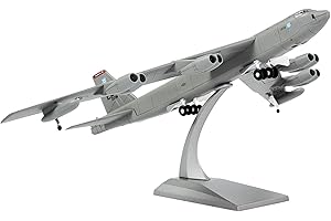 HANGOU Modèle d'avion militaire 1:144 B-52 Fighter Modèles d'avion en métal moulé sous pression à collectionner ou à offrir