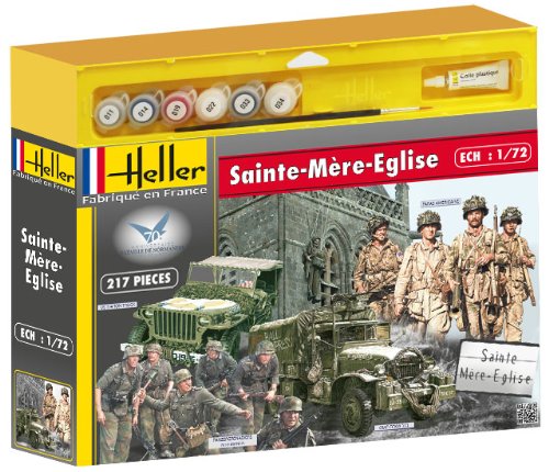 Preisvergleich Produktbild Heller 53004 - Modellbausatz Sainte Mere Eglise