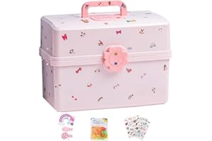 CYSJ rangement pour cheveux pour enfants - rangement pour cheveux - Tête bébé - Corà cheveux - Élastique - Accessoire coiffure - Jolie boîte à bijoux