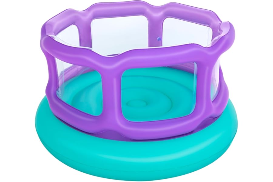 Bestway | Kids Laugh 'n Leap Kids Inflatable Bouncer, Bouncy Castle with Built-In Trampoline
