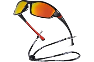 besbomig Polarized Sports Sunglasses for Men Women Cycling Skiing Driving Running Fishing Glasses UV400 Protection