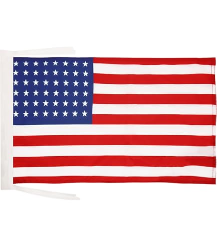 AZ FLAG Flag USA 48 stars 90x60cm Polyester 100D 2 Rings | Indoor