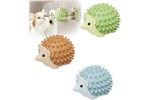 SZSMW Confezione da 3 Catnip Gatti - Erba Gatta per Gatti Pronta - Palline di Erba Gatta Giocattolo,Prodotti Essenziali per la Salute e la Felicità Degli Animali Domestici