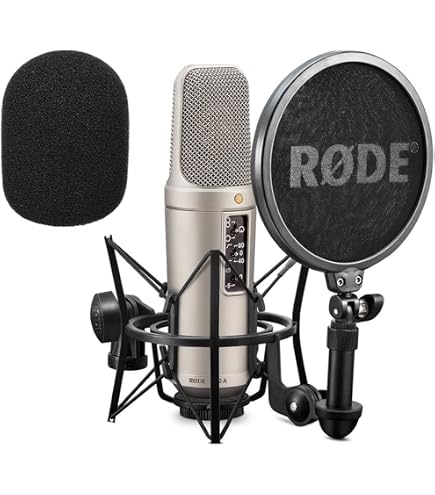 Pack Micro Rode NT1 Signature Black + Table De Mixage ART USBMix4 - Micro Condensateur Studio, 48V, Avec Anti-pop