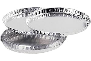 KERN & SOHN Piatti per campioni (alluminio), Ø 90 mm, confezione da 80 unità