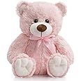 BEJOY Teddy Bear, Cute Soft Teddies, Small Soft Plush Toys, Christmas New Year Birthday Day Gift 14 Inches Pink