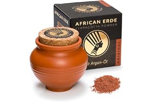 Afrikansk jord terrakotta pulver original – ny med arganolja