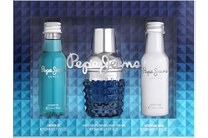Pepe Jeans Life Is Now For Him Astuccio Regalo Profumi Uomo Confezione da 3 Pezzi Eau de Toilette 30 ml, After Shave 50 ml e Shower Gel 50 ml Set Fragranza Aromatica e Legno