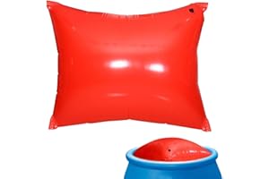 Peosevi Piscine Gonflable d'hiver Super Grand Coussin Gonflable D'hivernage pour Piscine, Oreiller d'air Piscine avec 4 CorÀ Fixer, Flotteur Hivernage Piscine Hors Sol,Accessoires Piscine