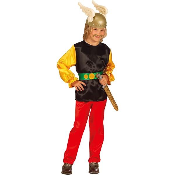 W WIDMANN MILANO Party Fashion Costume de Gaulois Romains, héros d'enfance, Viking, costume de carnaval W WIDMANN MILANO Party Fashion Costume de Gaulois Romains, héros d'enfance, Viking, costume de carnaval