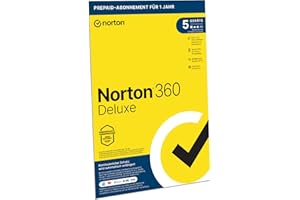 Norton 360 Deluxe 2022 | 5 Devices | 1-Year Subscription with Automatic Renewal | Secure VPN and Password Manager | PC/Mac/Android/iOS | Activation Code in Original Packaging