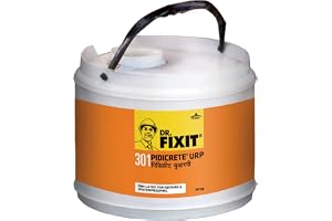 Dr.Fixit 301 SBR Latex Pidicrete URP, SBR Latex For Waterproofing & Repairs - 10 Kg, Waterproofing for Roofs, Floors, Walls, Bathrooms, Terraces