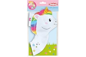 Heless 6601 Bouée pour poupée Licorne Henri Taille 28 à 35 cm pour Le Plaisir de baignade dans la Piscine, Le lac et la Baignoire