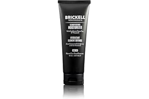 BRICKELL MEN'S PRODUCTS Brickell Men's Hidratante Element Defense con SPF45 Para Hombres, Natural y Orgánico, Protector Solar con Zinc SPF45, Hidrata y Protege La Piel Contra Los Rayos UVA/UVB, 237 Mililitros, Sin Perfume