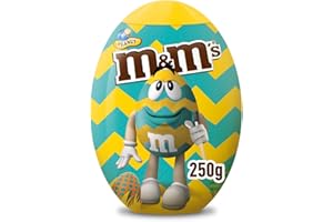M&M'S - Œuf de Pâques bonbons chocolat au lait et cacahuètes - 250g