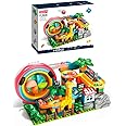 FEELO Marble Run Adventure Slide Building Set FL1624, 142 Big Blocks Toy For Boys & Girls 3+ Years Old To Play With Family & Friends, Interactive and Learning Games