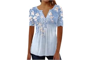 XIAOCHEYH Embroidered Tops for Women Tops for Women UK Womens Dressy Tops Work Shirts for Women UK Evening Tops Crop Tops for Women Short Sleeve Todays Offers Special Deals Prime Deals Novelty Gifts