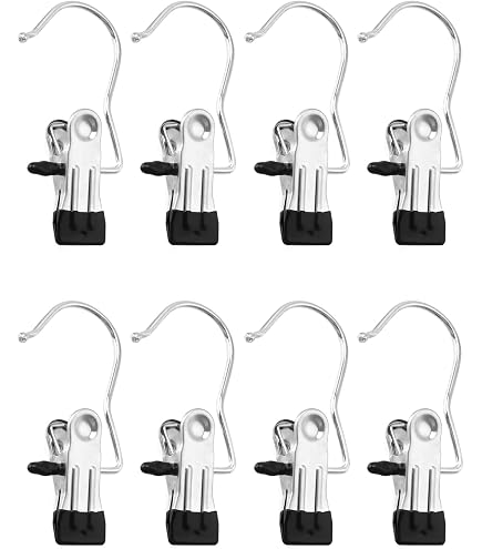 Wäschehaken Set – 20 Stück Rutschfeste Kleiderclips Mit 360° Drehgelenk, Metallaufhänger Für Hosen, Handtücher, Schuhe