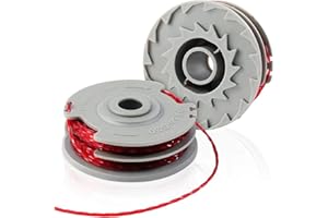 MAOZHOU Strimmer Spool for Flymo,2 PCS Φ1.5mm 11m FLY021 513937190 Strimmer Line,Strimmer Wire Compatible with Flymo Contour 500E 500 XT/Mini Trim Contour XT/Power Trim 500 XT/Multi Trim