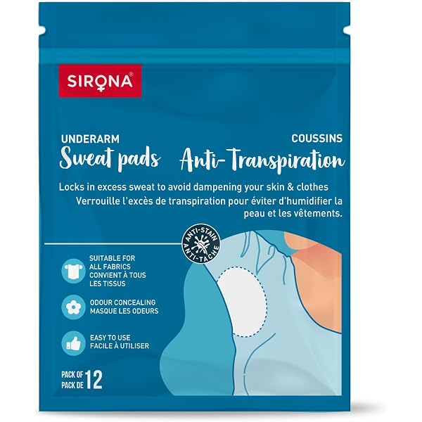 LEIBOCHAO SAP Achselpads – 40 Stück (20 Beutel), Schweiß- & Geruchsschutz, Atmungsaktiv, 12,5x11,5 Cm