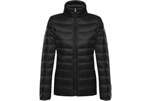 Pengniao Abrigo Plumas Ultralight Mujer Plumiferos Ligeros Mujer Abrigos Plumon Acolchado Chaqueta Plumifero Ligero Corto Señora Ultraligero Chaquetas Invierno Cazadoras Chaquetones Tallas Grandes
