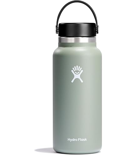 Hydro Flask 32 Oz Wide Flex Straw Cap Seasalt : Amazon.co.uk: Home