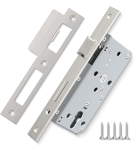 Serratura Da Incasso A Chiave, Asse 40 Mm, Baule 135 Mm, Certificato NF