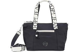 Joop! Jeans - Handtasche Damen, Shopper in Dunkelblau, Henkeltasche mit verstellbarer und abnehmbarer Schultergurt