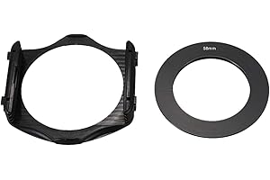 Vaorwne 58mm Ring + 3-Slot Filter Holder for Cokin P Series Camera