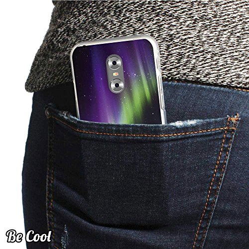 Becool® – Flexible Gel Schutzhülle für Ulefone Gemini, TPU Hülle aus bestem Silikon gefertigt, die dank unserem exklusivem Design sich einwandfrei an Ihr Smartphone anpasst und optimalen Schutz gewährleistet. Polarlichter. - 3