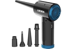 LUCKEA Air Duster 3 Speed Electric Laptop Cleaning Fan for Laptop Car Office Equipment