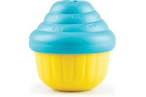 Brightkins Pequeño dispensador de golosinas para cupcakes, rompecabezas para mascotas, juguetes interactivos para perros, dispensador de golosinas, juguetes para perros pequeños, 2 piezas