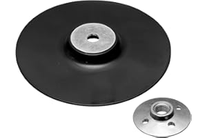 werkzeugundzubehoer_com Schleifteller 180 mm Aluminiumoxid mit Flanschmutter M14 für Winkelschleifer Winkelschleifmaschine Druckluft-Schleifer