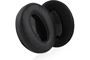 Vidacharmy Cuscinetti Auricolari di Ricambio Compatibili con Sennheiser HD4.50BT, HD4.50BTNC, HD4.40BT, HD4.30, HD350, HD400S, HD458BT, Cuscinetti Auricolari con Pelle Proteica e Memory Foam
