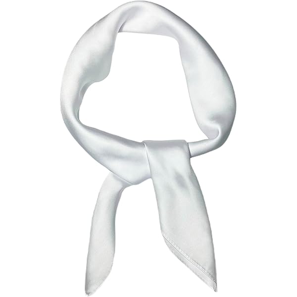 Foulard De Spectacle Carré En Soie – 19x19 Cm, Bleu Marine, Neuf