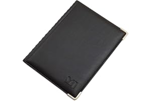 myledershop Exclusiva Tarjetero para documento de Identidad y Tarjeta de crédito 4 Compartimentos MJ-Design-Germany Made in UE diseños