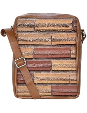 Snoogg , Damen Umhängetasche mehrfarbig multi