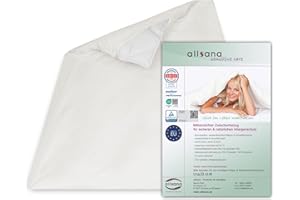 ‎ALLSANA Allsana Allergiker Deckenbezug 135x200 cm | Allergie Bettwäsche | Anti Milben Encasing | Milbenschutz für Hausstauballergiker | allergendichter Zwischenbezug für die Bettdecke | TÜV geprüft
