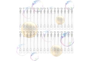 AMZLORD Lot de 100 savons vides à bulles - Décoration de fête de mariage - Jouets d'extérieur pour enfants - Pour sacs de fête et cadeaux de mariage