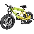 Auspcers Technology Bicycle Building Blocks Model, 220 PCS Mountain Bike Building Bricks Set, MOC Superbicycle Building Model, Construction Toy Bike Compatible with Technic