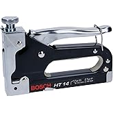 Bosch Professional Accessories 603038001 Hand Stapler Ht 14 (Wood, Stapler Type 41), Black, 1 Piece
