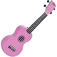 Mahalo Ukuleles Rainbow Series Soprano Ukulele, Pink, Medium MR1PK