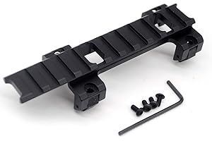 TRIROCK Support de viseur pour MP5 Gsg5 G3, Rail Bracket Clip, Compatible avec Moniteur, Aluminium, Montage sur table, 1 unité