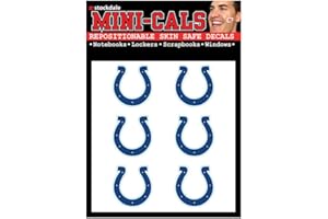 Wincraft 6er Gesicht Aufkleber 3cm - NFL Indianapolis Colts