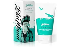 BluMaan Ascend Volume Cream - Adds Volume & Texture for Fine, Flat & Thick Hair - Heat Protecting Formula - Thickening Effect for Thinning Hair - 3.4oz Volumizing Styling Cream for Men & Women