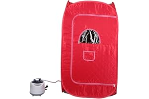 Drumm Sauna Da Casa,Sauna Portatile A Vapore Pieghevole,1001W Generatore di Vapore Sauna Domestica per Sauna Domestica, Dimagrimento
